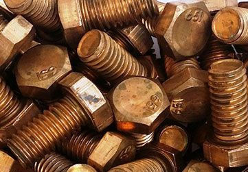 High-Quality Copper Plating on Fasteners